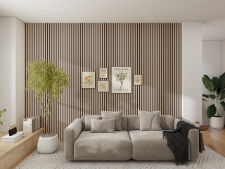 Akustické obklady na stenu MEO ACOUSTIC WOOD TEIDE 2600x600mm