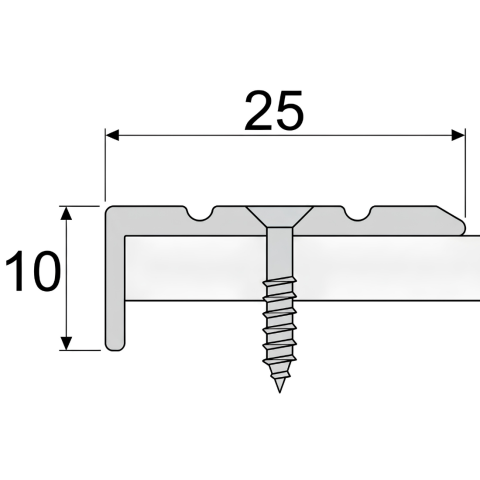 Schodový profil - A31